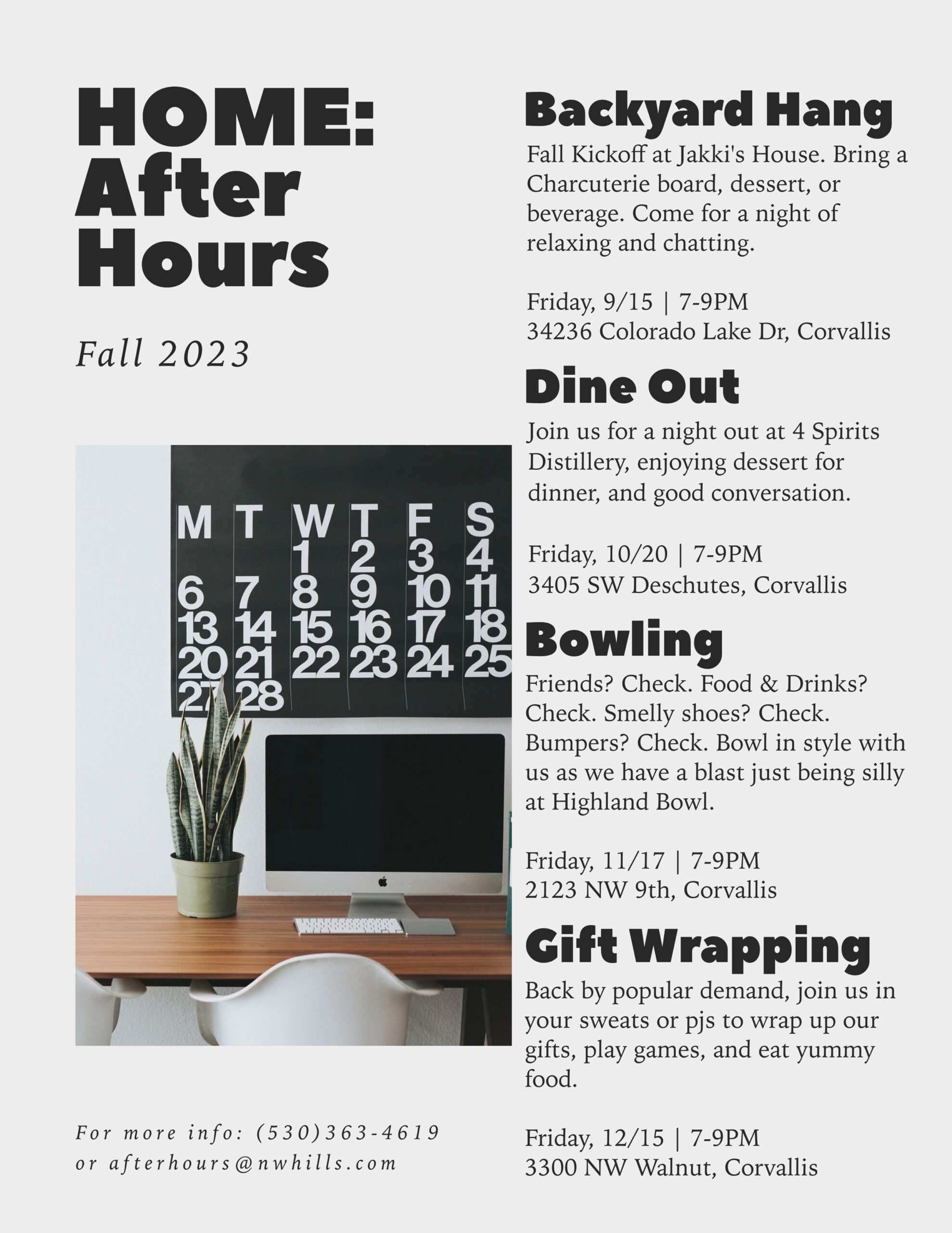 Copy of AH Fall Schedule